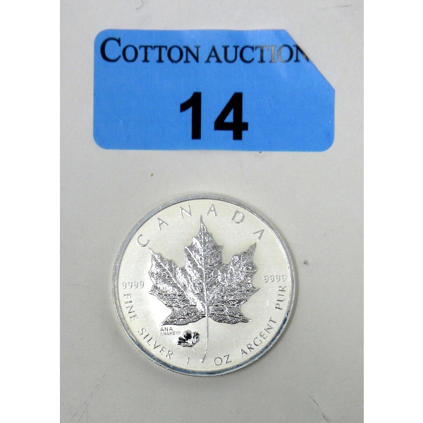 1 Oz .9999 Silver 2016 California State Flower-The Poppy Privy Coin 