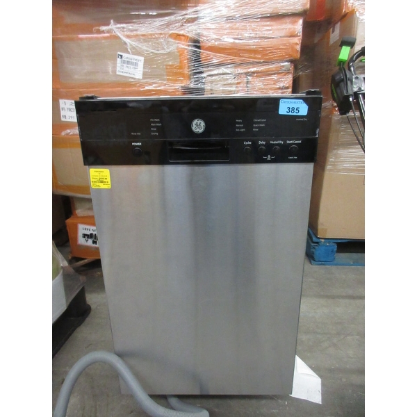 GE 18" Stainless Steel Dishwasher