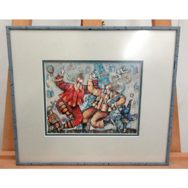 1999 Michael Kachan Serio Lithograph - "Eiffel Song" 