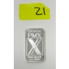 Image 1 : 1 Oz .9999 Silver Canadian PMX Bar 