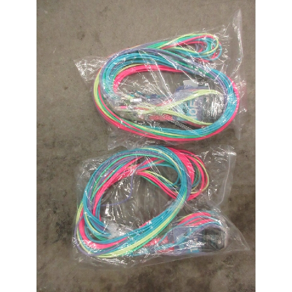 2 Sets of 10 New Neon 10' USB to Micro Cables