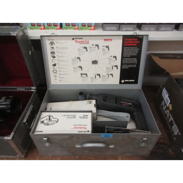 Black & Decker Thunder Volt Rotary Hammer 