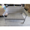 Image 1 : Woven Resin Patio Loveseat - Customer Return