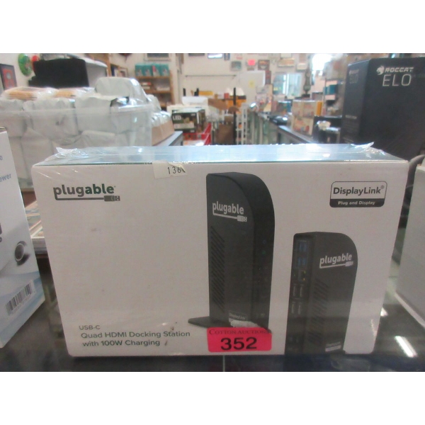 New Display Link Quad HDMI Docking Station