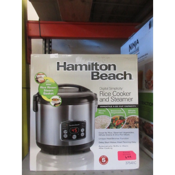 Hamilton Beach Digital Simplicity Rice Cooker