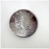 Image 2 : 1 Oz .9999 Silver 1990 Canada Maple Leaf Coin 