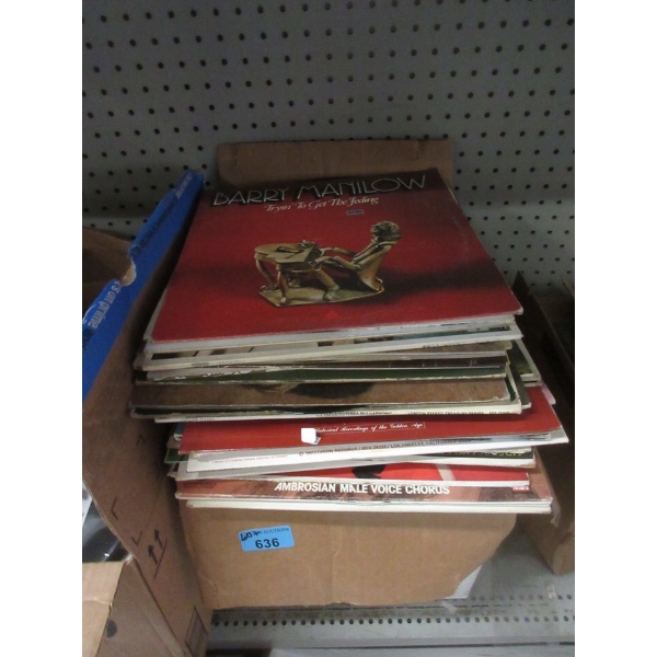 60+ Assorted Vintage LP Records