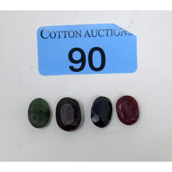50.50 CTW Assorted Oval-Shape Gemstones