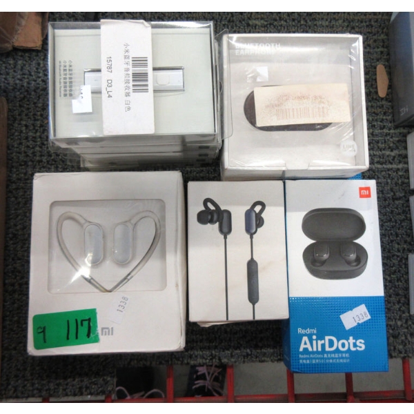 5 New Bluetooth Wireless Receivers & 4 Earphones
