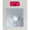 Image 1 : 1.5 Oz .999 Silver Certified PAMP Suisse 2017 Liberty Coin 