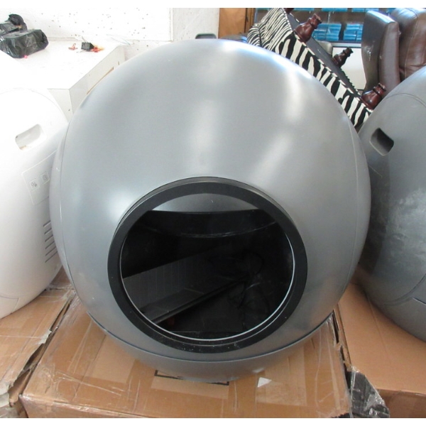 Grey Hillpig Self-Cleaning Litter Box in Box
