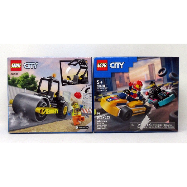 2 New LEGO CITY Building Toy Sets