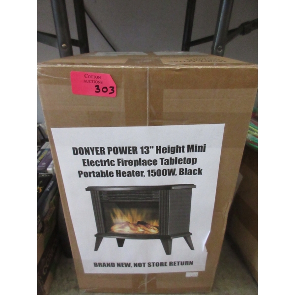 Compact Donyer Electric 13" Tall Heater 
