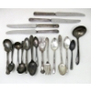 Image 1 : 18 Pieces of Vintage Silver Plated Flatware