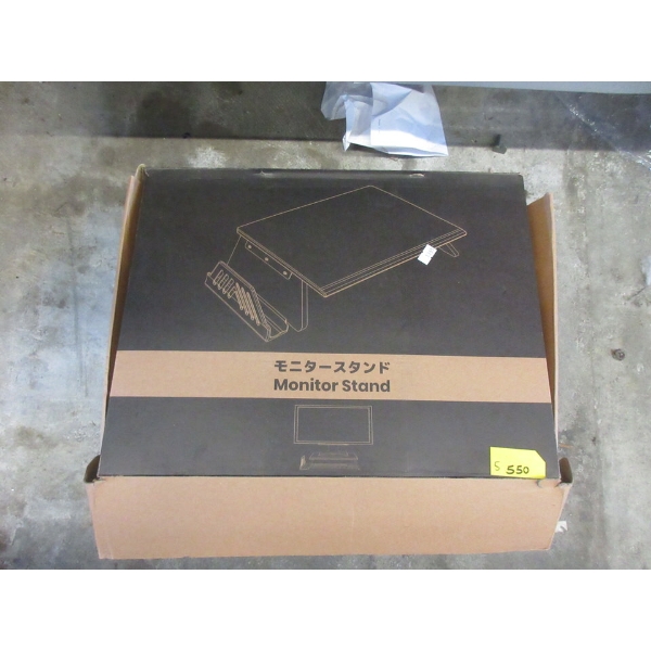 5 New Monitor Riser Stands - Black