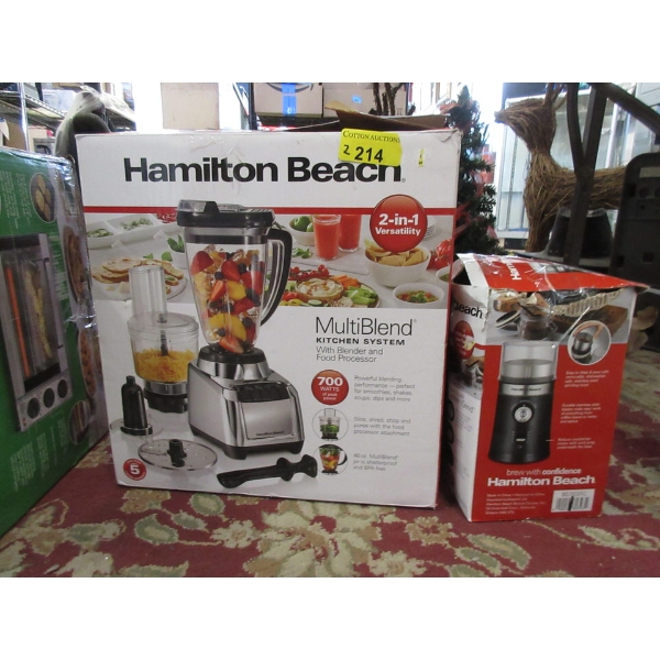 Hamilton Beach MultiBlend Blender & Grinder
