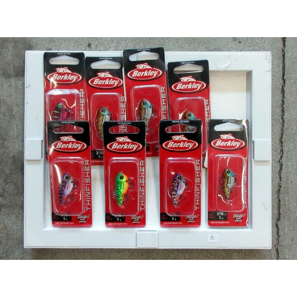 8 New Berkley ThinFisher Blade Bait Lures
