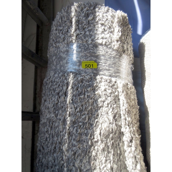 8' x 10' Grey Speckled Shag Area Carpet 