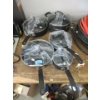 Image 1 : 5 T-fal Non-Stick Cookware with Lids - Preowned