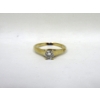 Image 1 : 14KT Yellow Gold Diamond Solitaire Ring 
