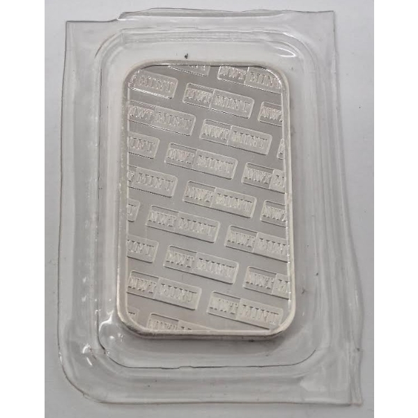 1 Oz .999 Silver Northwest Territorial Mint Bar