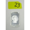Image 1 : 1 Oz .999 Silver Liberty 2-Sided Art Bar 