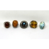 Image 1 : 5 Vintage Rings with Large Faces 