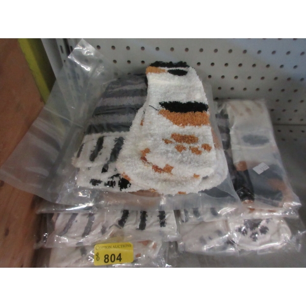 8 New Packs of 6 Pairs of Girls Cat Socks