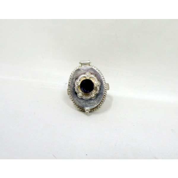Custom Made Krishna Ring w/ Secret Compartment