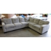 Image 1 : Fabric Upholstered 9' x 7.5' Sectional Corner Sofa