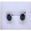 Image 1 : New 2 CT Oval Sapphire Stud Earrings 