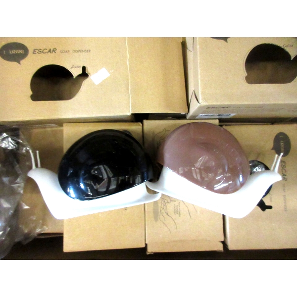 8 New Snail Shaped Pump Soap Dispensers