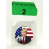 Image 1 : 1 Oz .999 Silver Colourized Donald Trump Round 