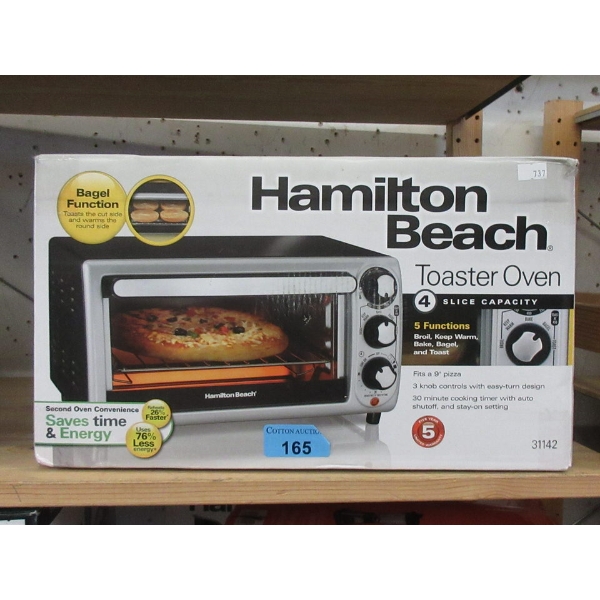Hamilton Beach 4-Slice Toaster Oven - 9" Pizza