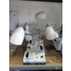 Image 1 : 5 Clip-On LED Lamps - 1 Silver Finish & 4 White