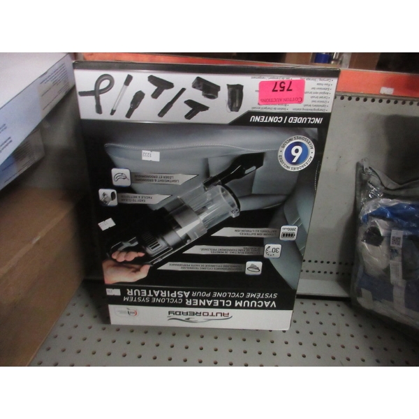 Auto Ready Cordless Hand Vacuum