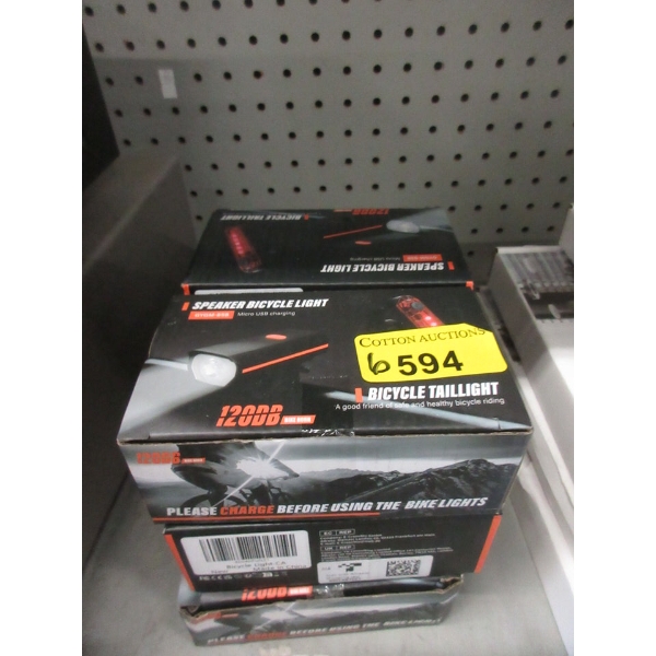 6 New DB Speaker Bicycle Tail Light Kits