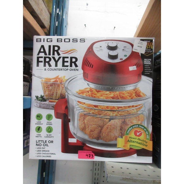 Big Boss Air Fryer & Countertop Oven - 16 Qt. 