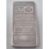 Image 1 : RARE 10 Oz .999 Silver Johnson Matthey Bar 