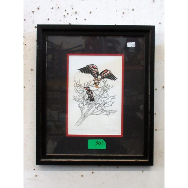 Richard Shorty Framed Print - Spirit of the Eagle