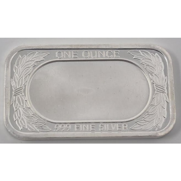 1 Oz .999 Silver America Flag Art Bar 