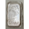 Image 2 : 1 Oz .999 Silver 2000 Merry Christmas Bar 