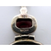 Image 3 : Sajen .925  Silver & Gemstone Gold Plated Necklace