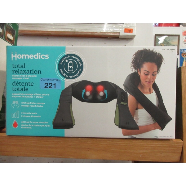 Homedics Shiatsu Neck and Shoulder Massager