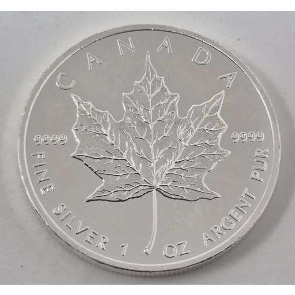 1 Oz .9999 Silver 2013 Canada Maple Leaf Coin 