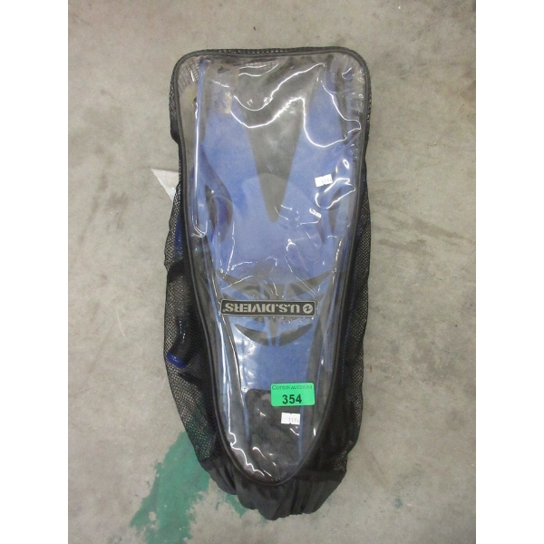 US Diver Snorkel Set in Bag