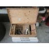 Image 1 : Wood Crate of Tools & 2 Gas Grill Burners