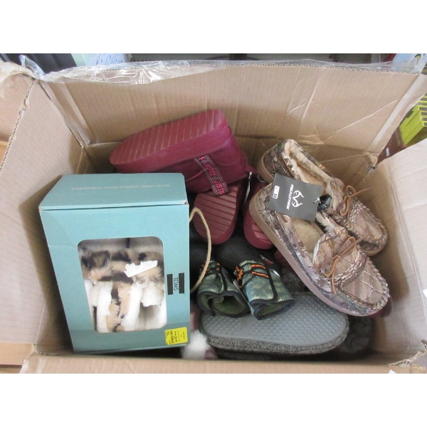 Large Box of Overstock & Customer Return Footwear