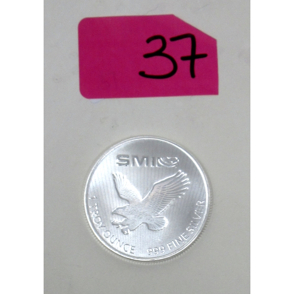1 Oz .999 Silver Mercury Greek Messenger God Round 