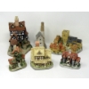Image 1 : 6 David Winter Cottages and Buildings Collectibles